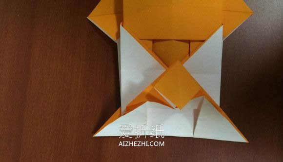 怎么折纸小轿车图解 立体小汽车的折法图解- www.aizhezhi.com