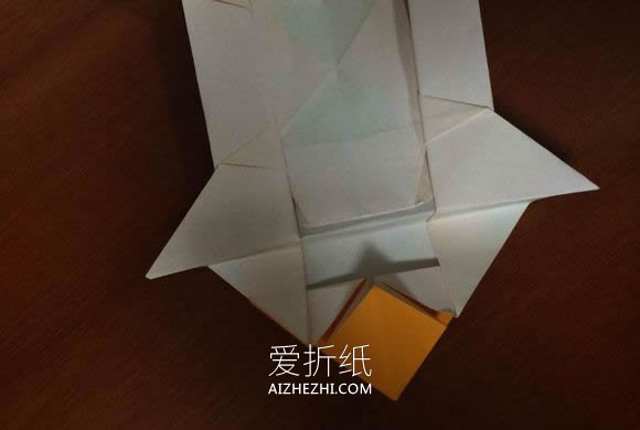 怎么折纸小轿车图解 立体小汽车的折法图解- www.aizhezhi.com