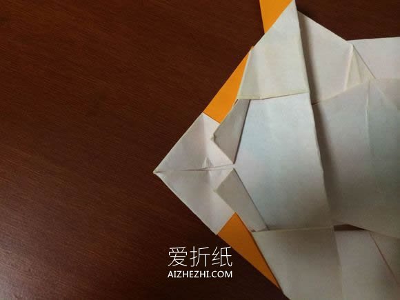 怎么折纸小轿车图解 立体小汽车的折法图解- www.aizhezhi.com