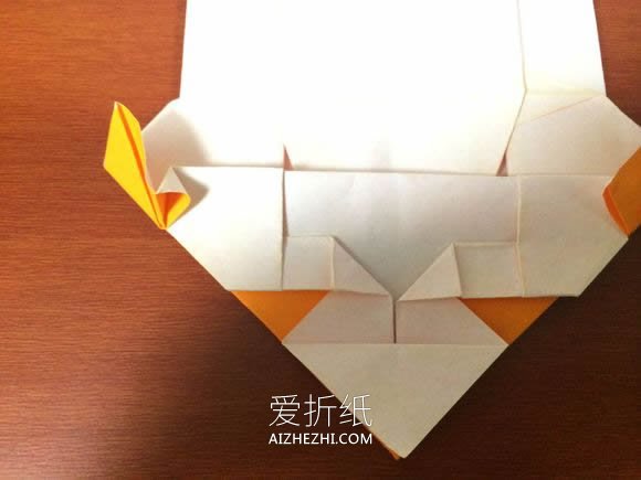 怎么折纸小轿车图解 立体小汽车的折法图解- www.aizhezhi.com