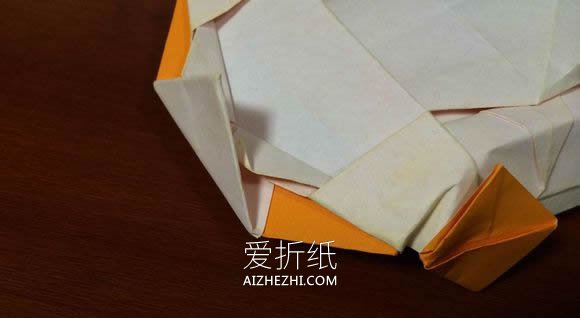 怎么折纸小轿车图解 立体小汽车的折法图解- www.aizhezhi.com