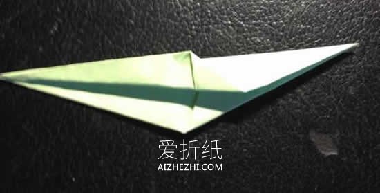 怎么折纸纽扣花图解 纽扣花和叶子的折法- www.aizhezhi.com