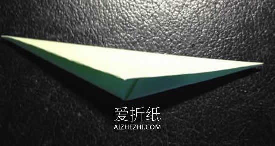 怎么折纸纽扣花图解 纽扣花和叶子的折法- www.aizhezhi.com