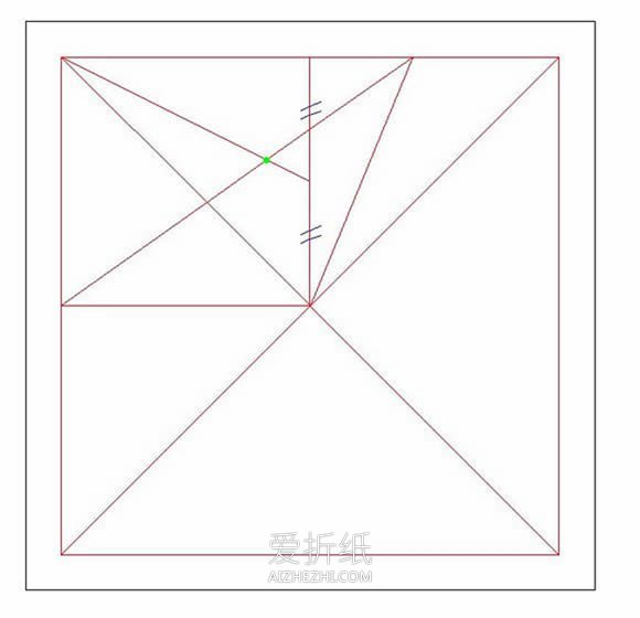 怎么折纸灼眼的夏娜 拿剑女生的详细折法图解- www.aizhezhi.com