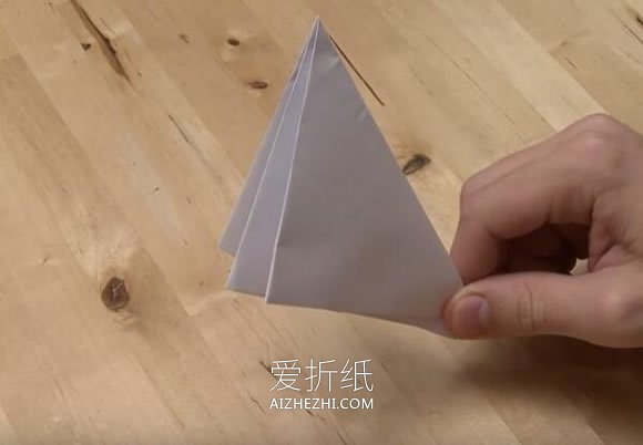 怎么折纸炮的方法图解 小时候玩具甩跑的折法- www.aizhezhi.com