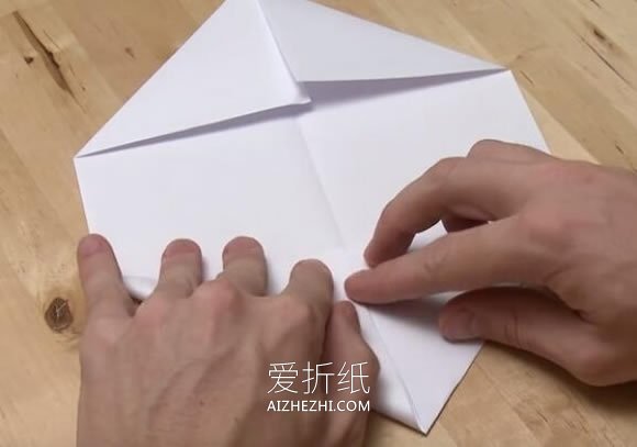 怎么折纸炮的方法图解 小时候玩具甩跑的折法- www.aizhezhi.com