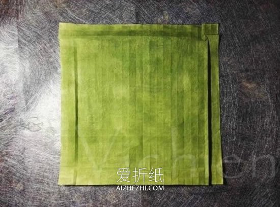 怎么折纸三生玫瑰图解 一张纸折三朵玫瑰方法- www.aizhezhi.com
