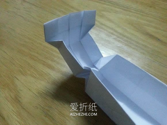 怎么折纸杰克的盒子 整人道具杰克盒子的折法- www.aizhezhi.com