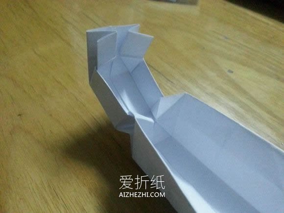 怎么折纸杰克的盒子 整人道具杰克盒子的折法- www.aizhezhi.com