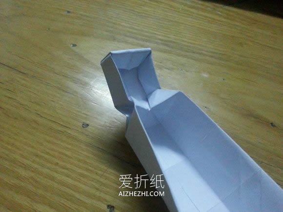 怎么折纸杰克的盒子 整人道具杰克盒子的折法- www.aizhezhi.com