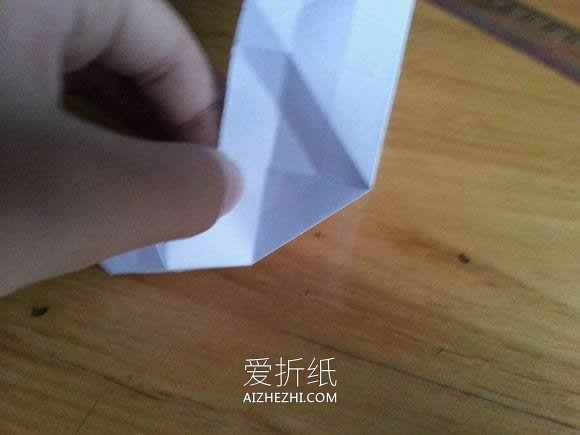 怎么折纸杰克的盒子 整人道具杰克盒子的折法- www.aizhezhi.com