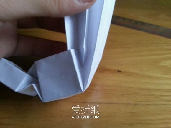 怎么折纸杰克的盒子 整人道具杰克盒子的折法- www.aizhezhi.com