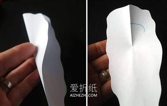 怎么做圣诞老人的方法 卡纸手工制作圣诞老人- www.aizhezhi.com