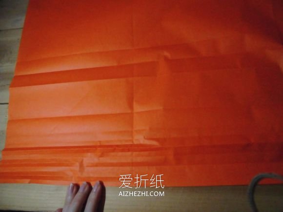 怎么折纸孤帆远影图解 漂亮画作的折法步骤- www.aizhezhi.com
