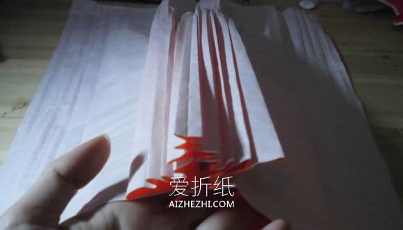 怎么折纸孤帆远影图解 漂亮画作的折法步骤- www.aizhezhi.com