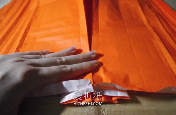 怎么折纸孤帆远影图解 漂亮画作的折法步骤- www.aizhezhi.com