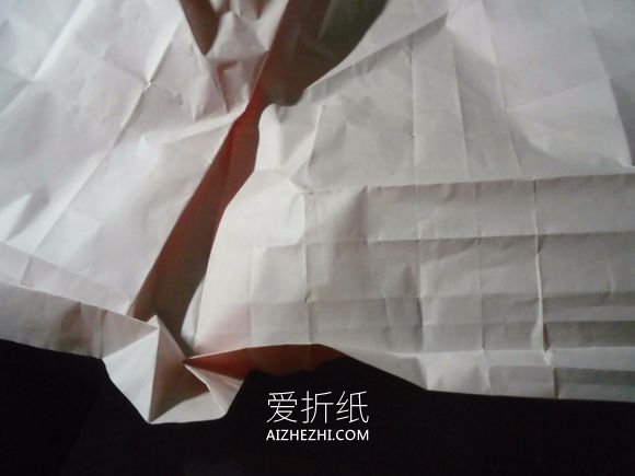 怎么折纸孤帆远影图解 漂亮画作的折法步骤- www.aizhezhi.com