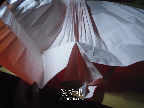 怎么折纸孤帆远影图解 漂亮画作的折法步骤- www.aizhezhi.com