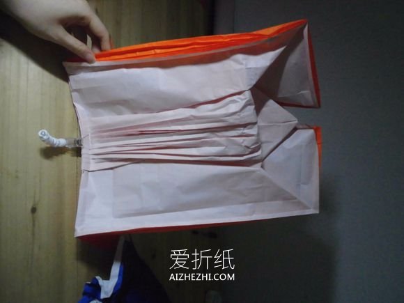 怎么折纸孤帆远影图解 漂亮画作的折法步骤- www.aizhezhi.com