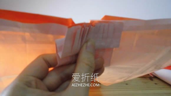 怎么折纸孤帆远影图解 漂亮画作的折法步骤- www.aizhezhi.com