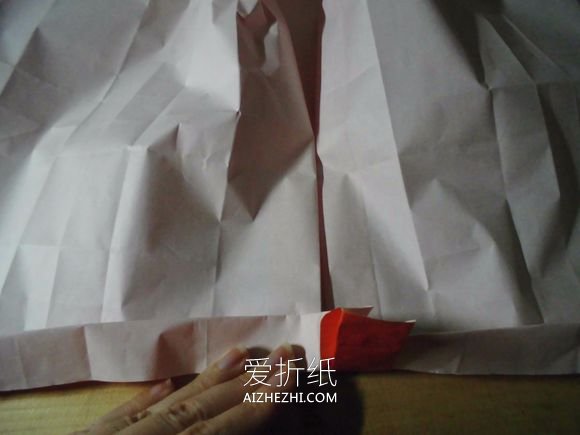 怎么折纸孤帆远影图解 漂亮画作的折法步骤- www.aizhezhi.com