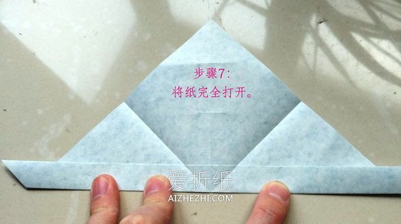 怎么折纸叶子之蛙图解 详细荷叶上青蛙折法- www.aizhezhi.com