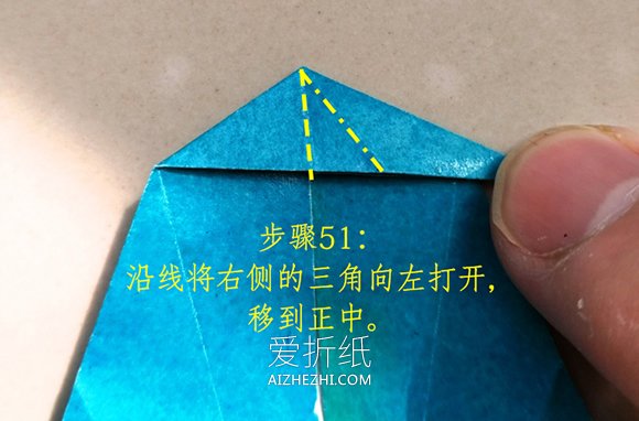 怎么折纸叶子之蛙图解 详细荷叶上青蛙折法- www.aizhezhi.com