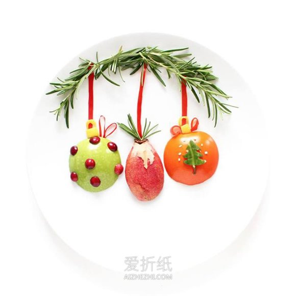 怎么做食材拼画图片 食物水果DIY拼画作品- www.aizhezhi.com