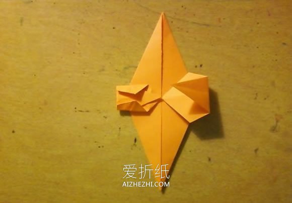 怎么折纸可爱的大象 简单详细大象的折法图解- www.aizhezhi.com