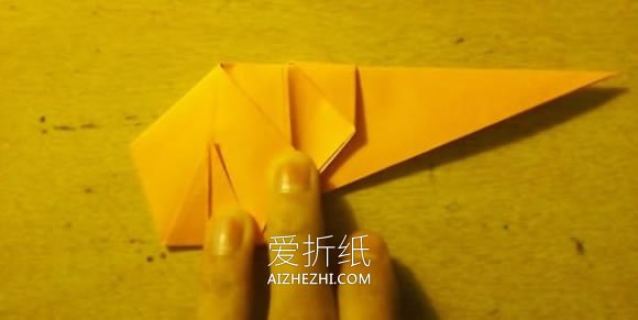 怎么折纸可爱的大象 简单详细大象的折法图解- www.aizhezhi.com