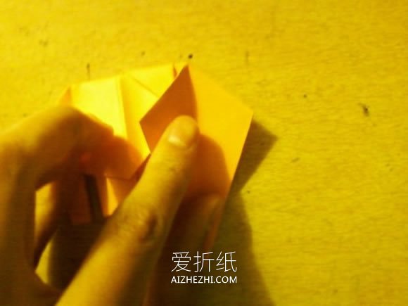 怎么折纸可爱的大象 简单详细大象的折法图解- www.aizhezhi.com