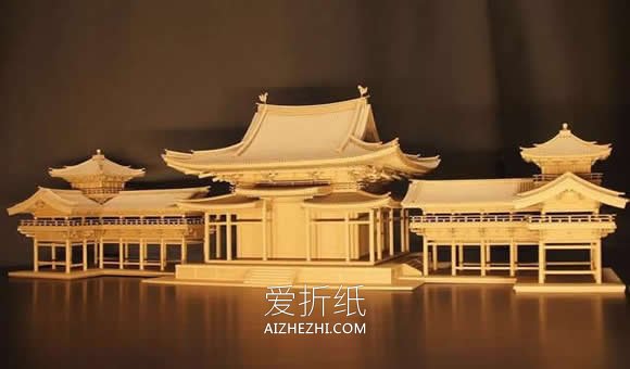 手工瓦楞纸模型作品图片 制作的逼真细腻！- www.aizhezhi.com