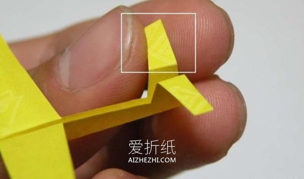 怎么做滑翔机的方法 便签纸手工制作滑翔机- www.aizhezhi.com