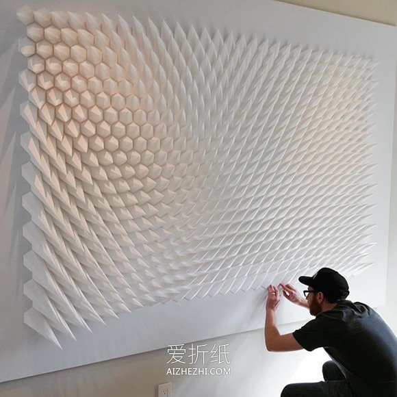 手工几何立体纸雕作品欣赏 绝美的纸之艺术- www.aizhezhi.com