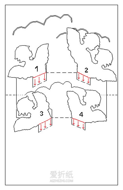 怎么做立体天使贺卡图纸 卡纸制作小天使卡片- www.aizhezhi.com
