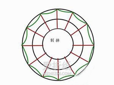 怎么做纸圣诞花环方法 卡纸手工制作圣诞花环- www.aizhezhi.com