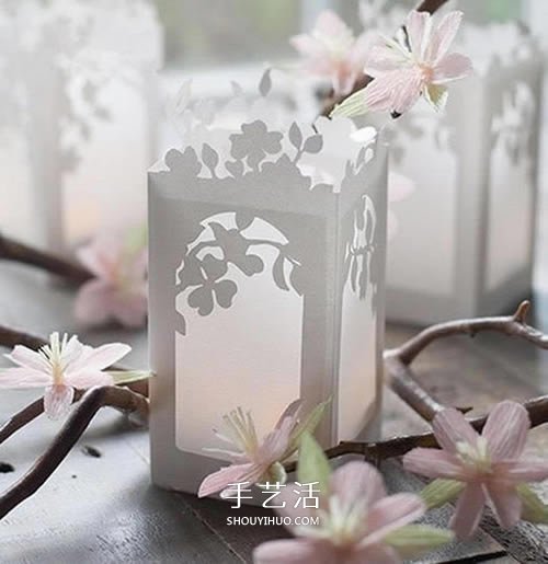 精美的中国风灯笼 卡纸做雕花纸灯笼的方法- www.aizhezhi.com