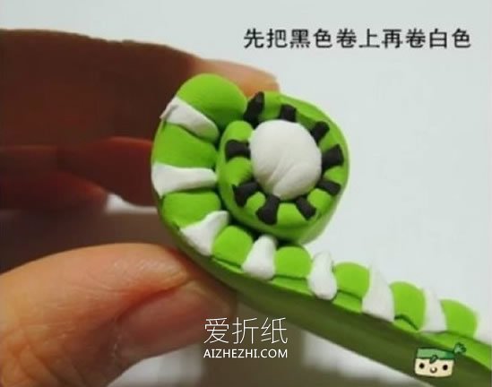 怎么做粘土猕猴桃片 超轻粘土手工制作猕猴桃- www.aizhezhi.com