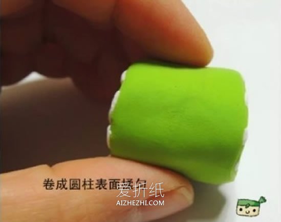 怎么做粘土猕猴桃片 超轻粘土手工制作猕猴桃- www.aizhezhi.com