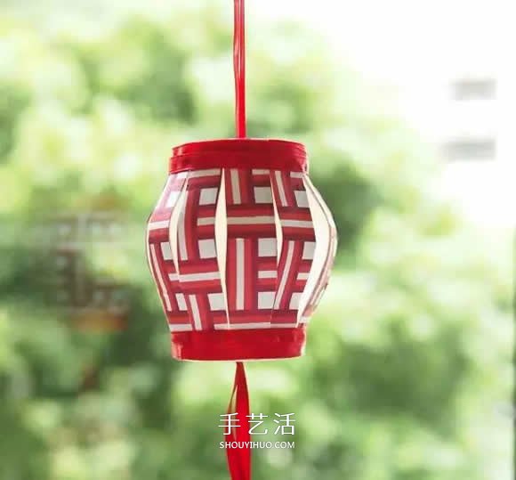 中国风灯笼制作方法 年味十足的纸杯灯笼DIY- www.aizhezhi.com