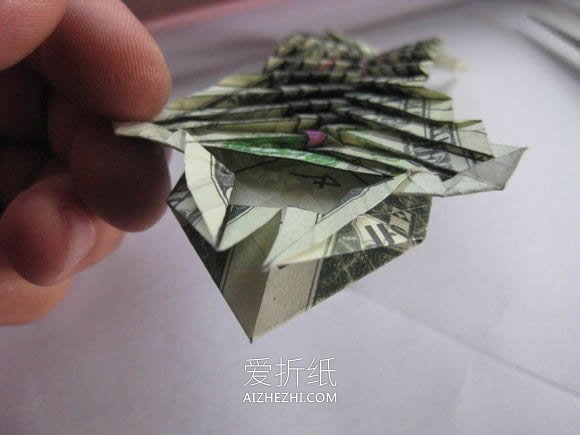 怎么折纸立体鲤鱼图解 手工复杂鲤鱼折法步骤- www.aizhezhi.com