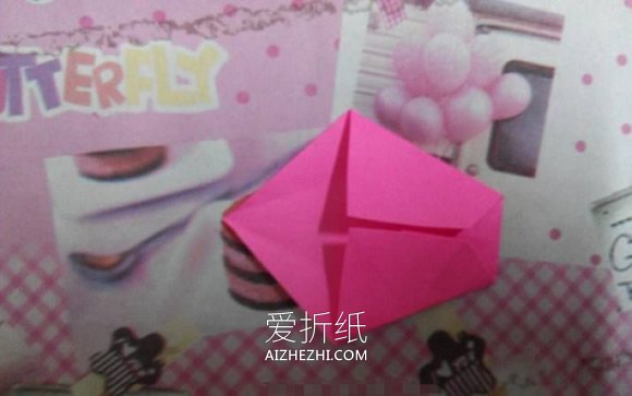 怎么简单折纸立体樱花 五张纸折樱花的方法图解- www.aizhezhi.com