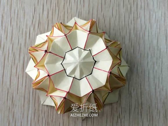 怎么折纸八瓣花的方法 超美八瓣纸花的折法- www.aizhezhi.com