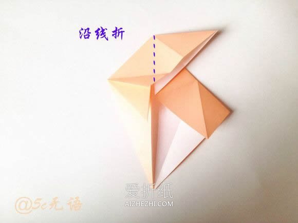 怎么折纸逼真的老鼠 手工立体老鼠的折法图解- www.aizhezhi.com