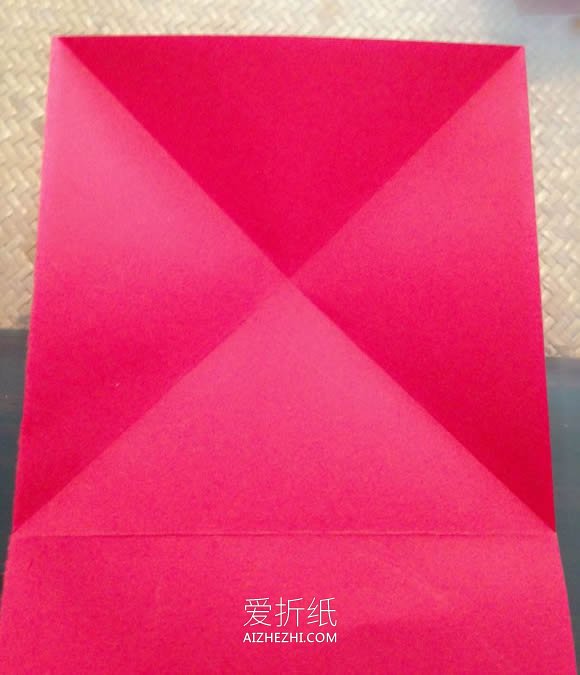 怎么折纸心花怒放图解 手工心花怒放的折法- www.aizhezhi.com