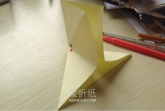 怎么折纸简单皮卡丘 儿童立体皮卡丘的折法- www.aizhezhi.com