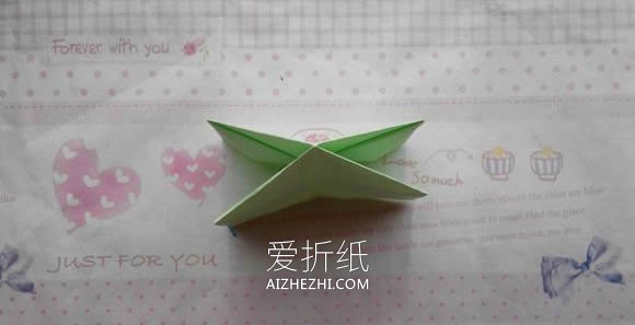 怎么折纸钻石玫瑰图解 手工钻石玫瑰花的折法- www.aizhezhi.com