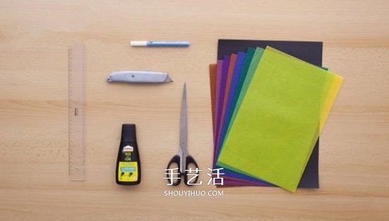 卡纸做灯笼的方法图解 简单又好看卡纸灯饰DIY- www.aizhezhi.com