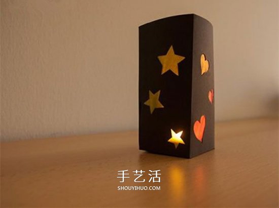 卡纸做灯笼的方法图解 简单又好看卡纸灯饰DIY- www.aizhezhi.com