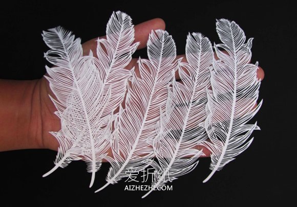 手工制作清新的平面纸雕作品图片- www.aizhezhi.com